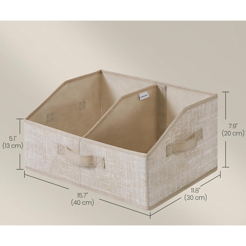 Foldable Fabric Closet Storage Baskets