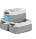 Canvas Fabric Shelf Storage Baskets