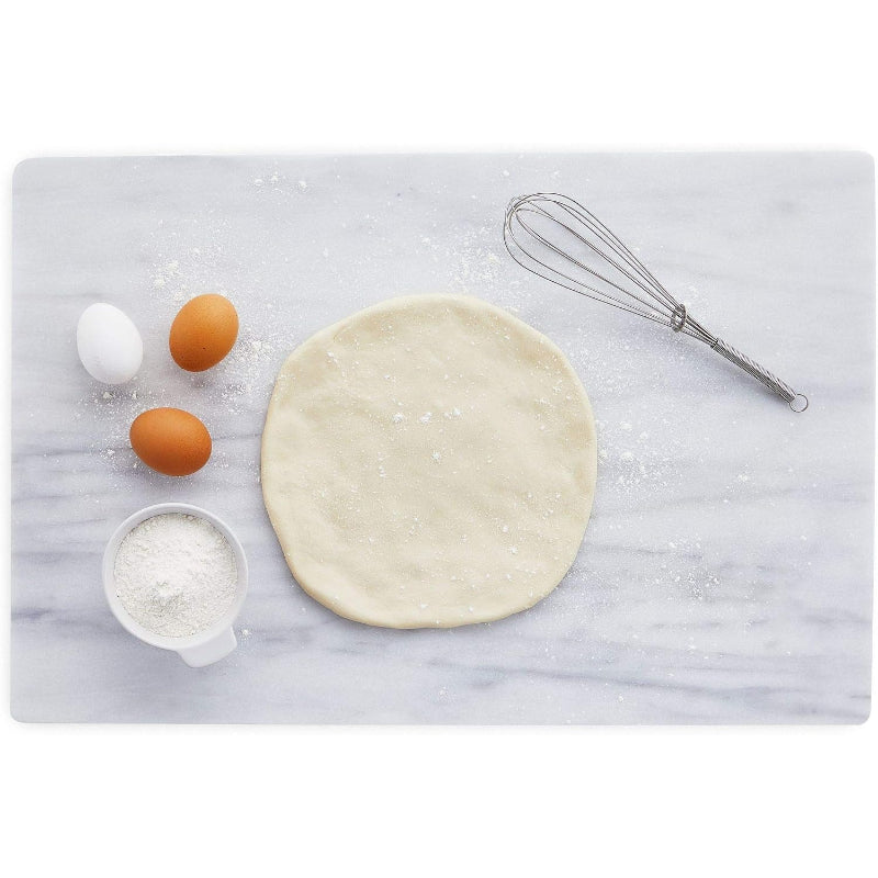 White Marble Kitchen Pastry Cooling Board