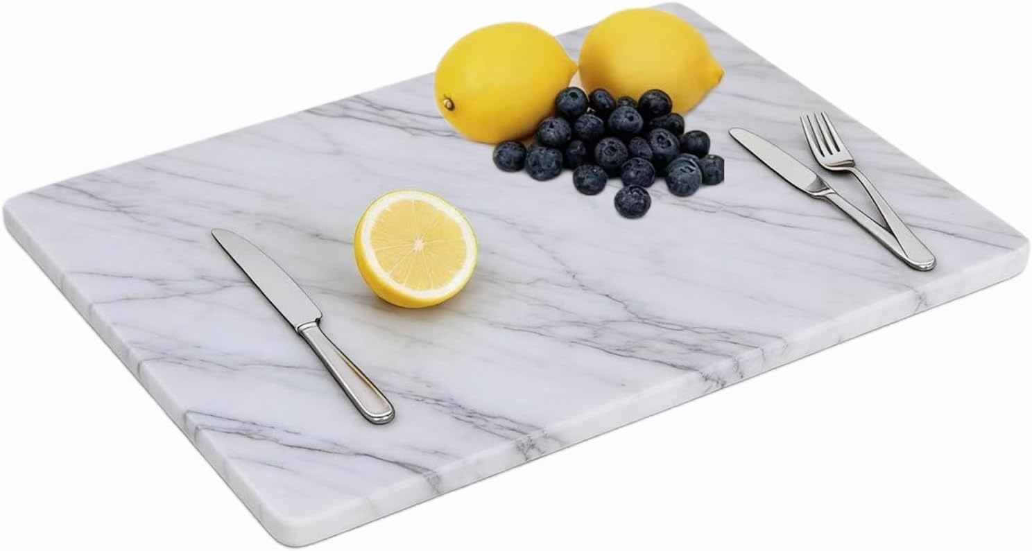 White Marble Kitchen Pastry Cheese Board