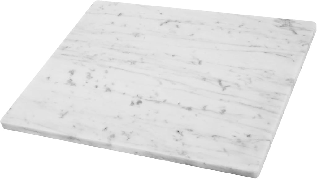 White Marble Non‑Slip Pastry Cheese Board