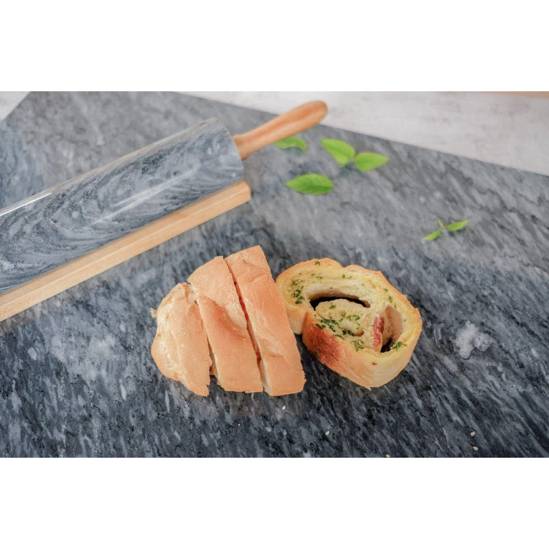 Gray Marble Pastry Cooling Board