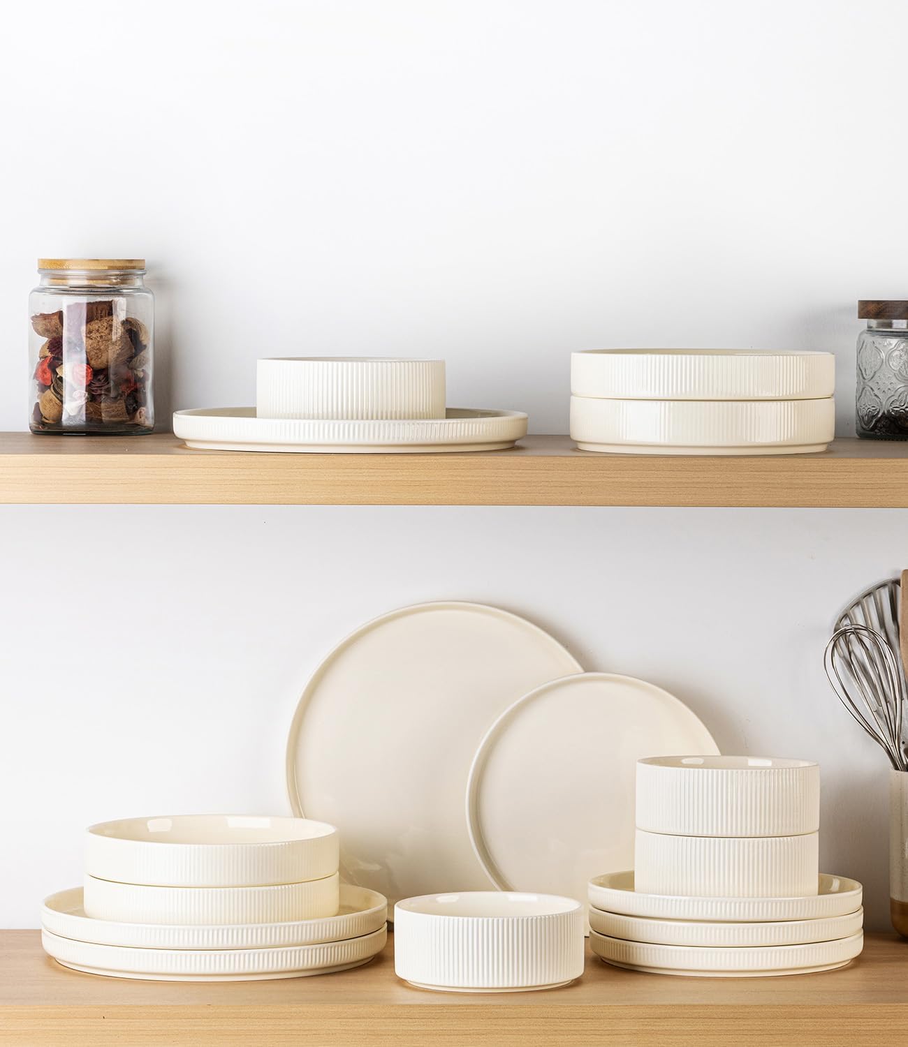 Ceramic Dinnerware Plate Bowl Set