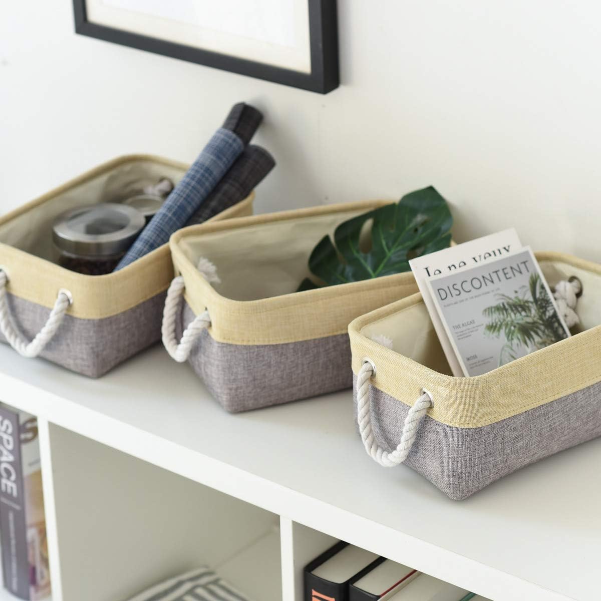 Decorative Fabric Shelf Storage Baskets