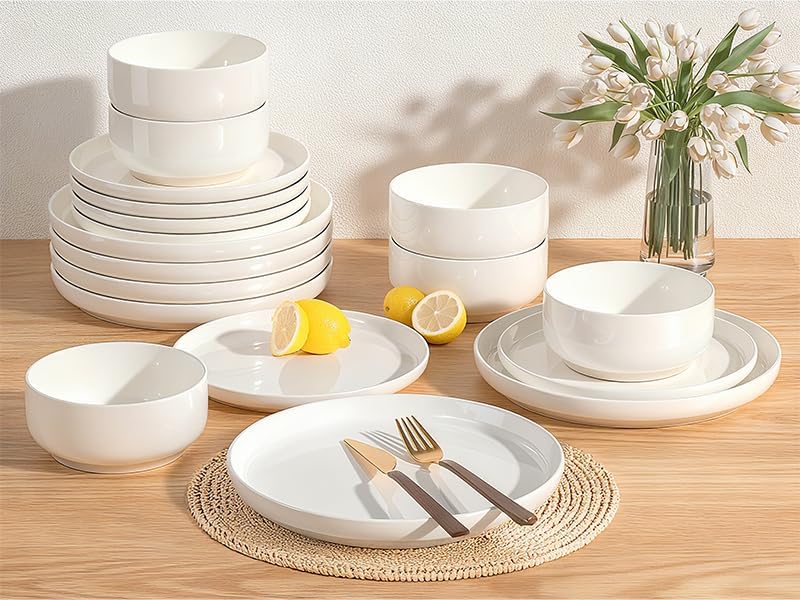 Ceramic Dinnerware Plate Bowl Set