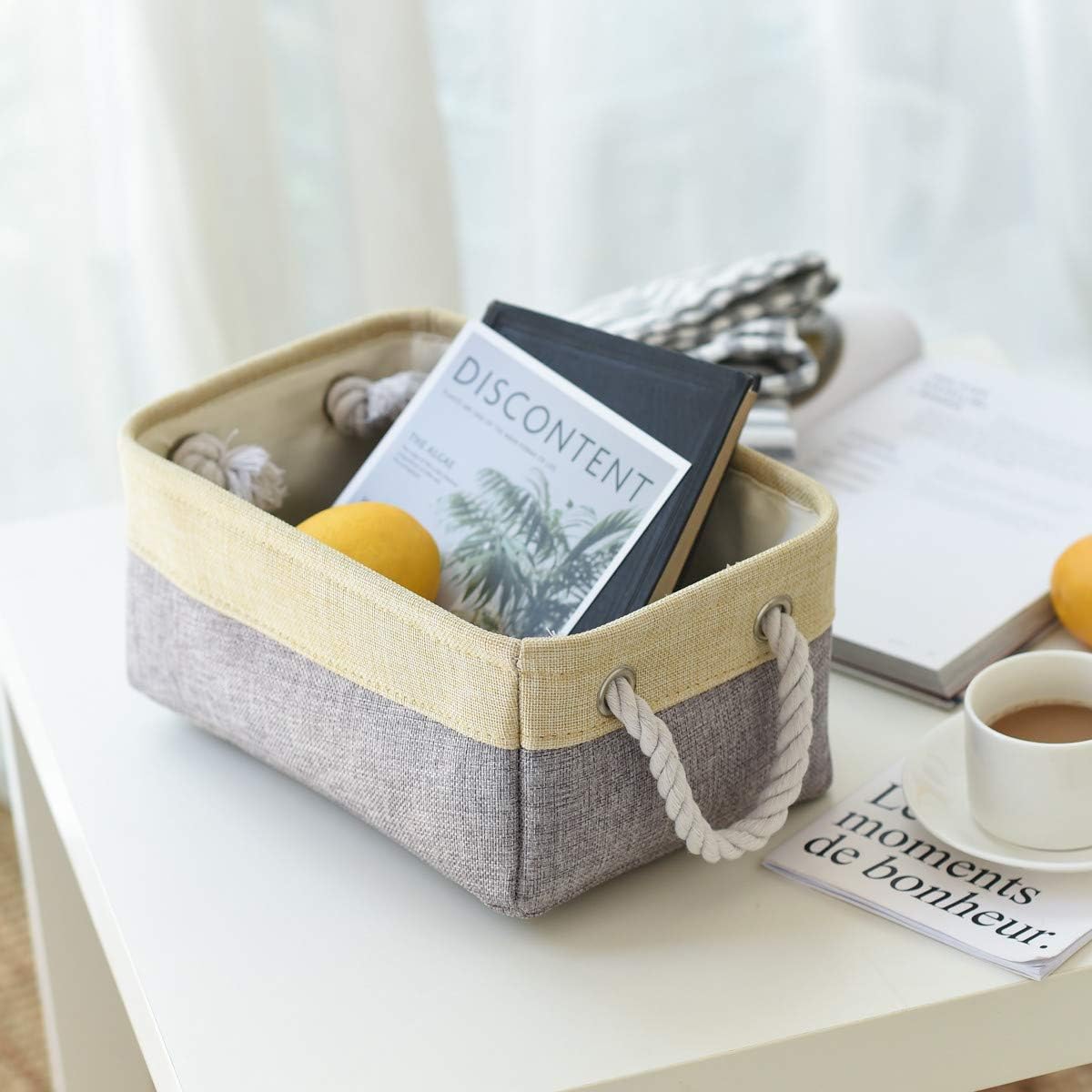 Decorative Fabric Shelf Storage Baskets