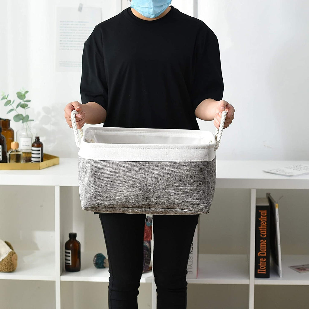 Collapsible Fabric Shelf Storage Bins