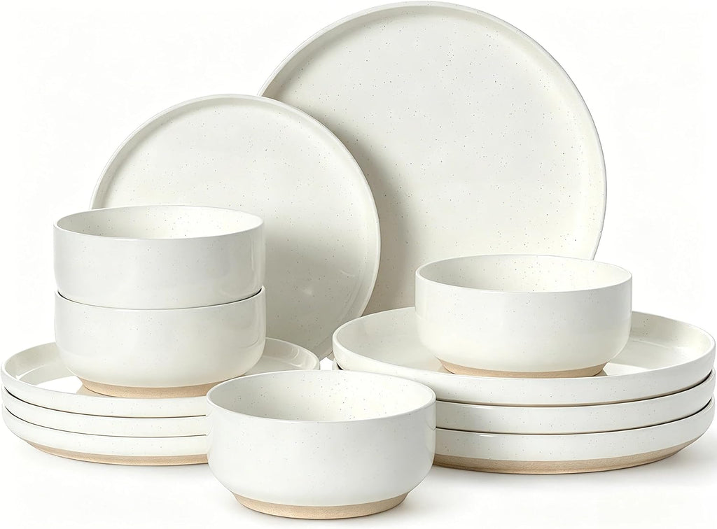 Ceramic Dinnerware Plate Bowl Set