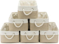 Fabric Storage Bins With Sturdy Handles