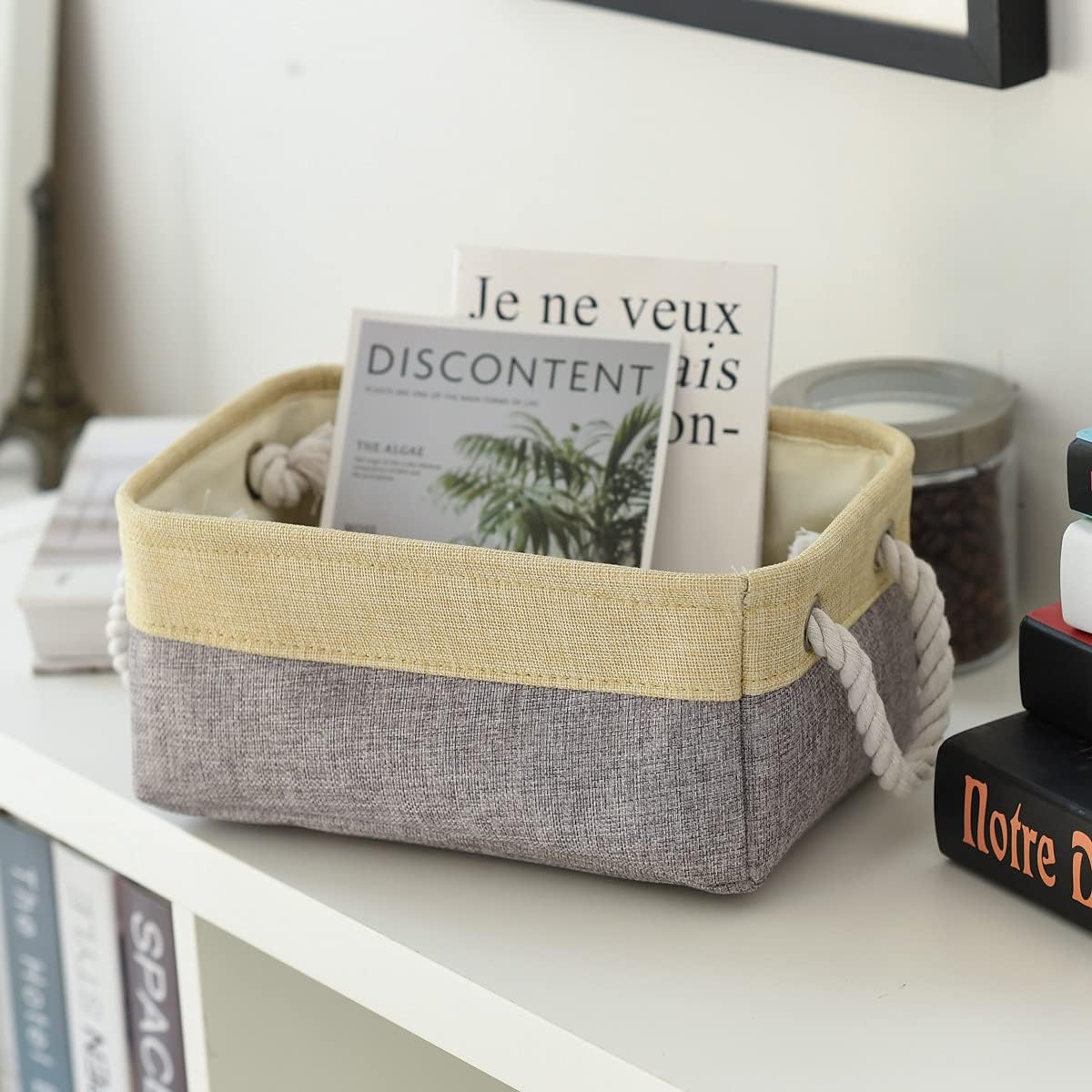 Decorative Fabric Shelf Storage Baskets