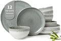 Stoneware Dinnerware Plate Bowl Set