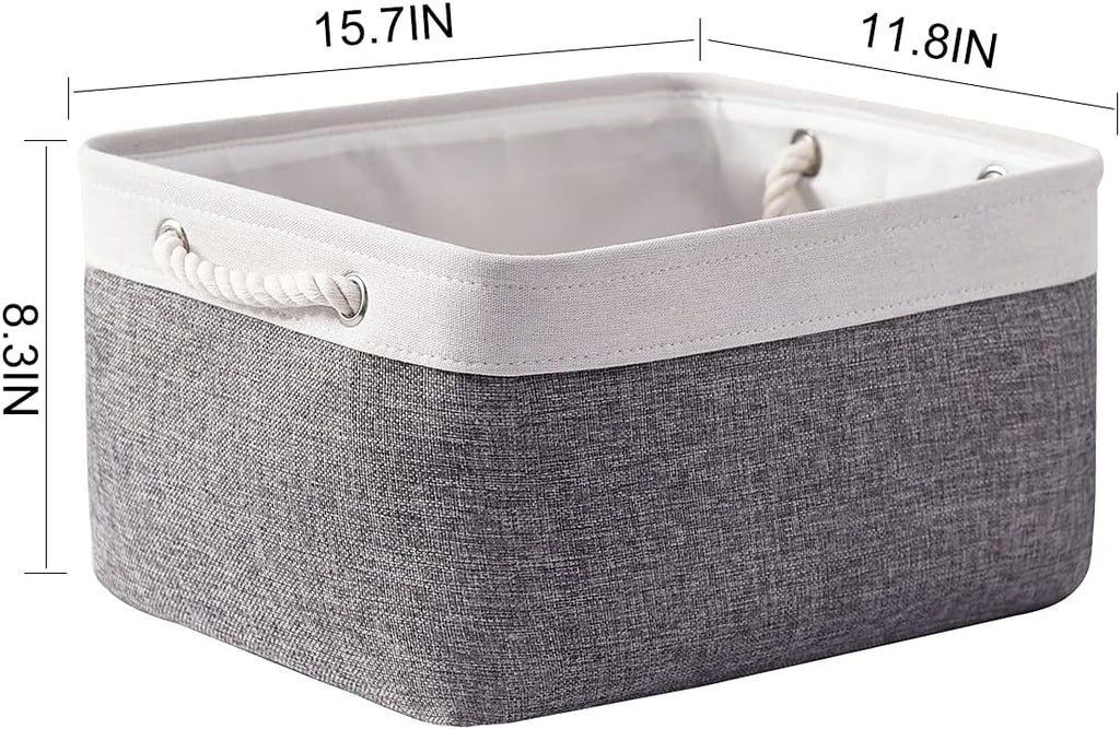 Collapsible Fabric Shelf Storage Bins