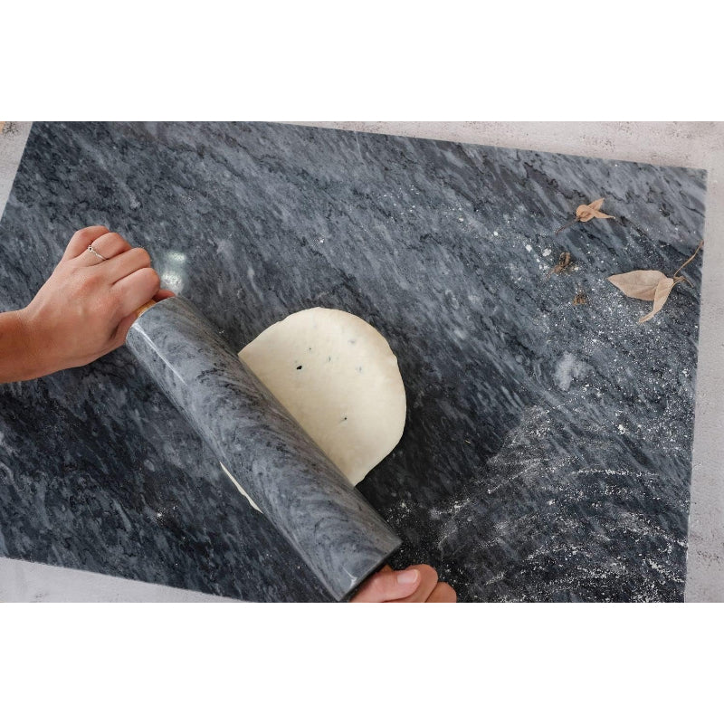 Gray Marble Pastry Cooling Board
